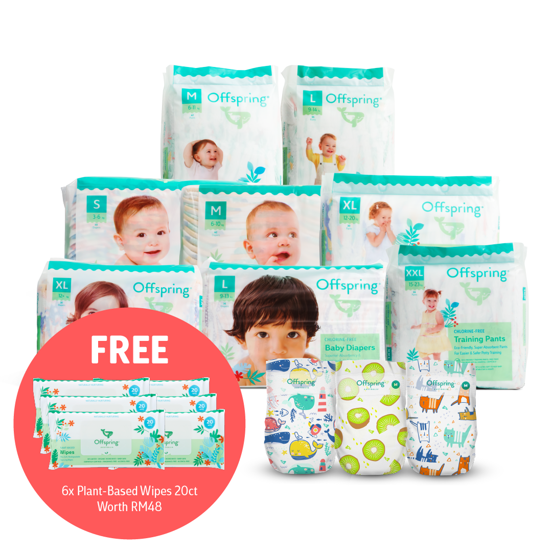 Chlorine-Free Baby Diapers